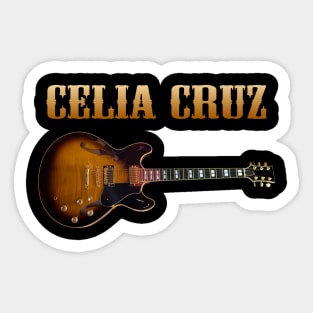 CELIA CRUZ SONG Sticker